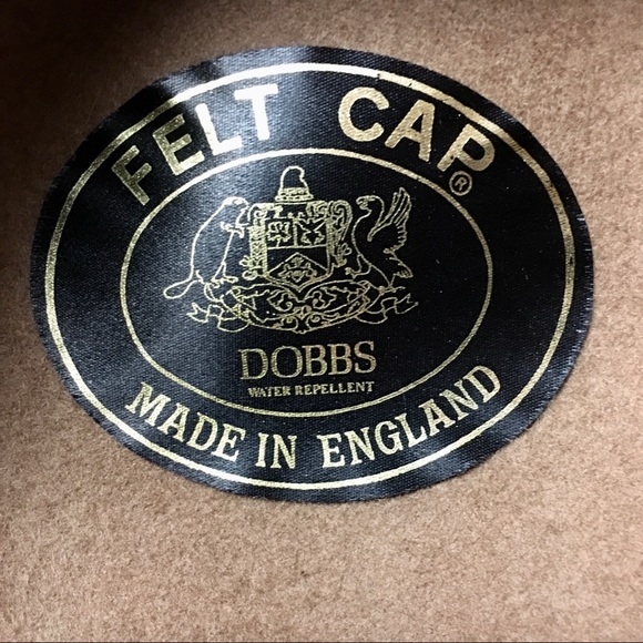 Vintage Cabbie Flat Cap Cuffley Hat Camel Tan Felt - Picture 5 of 6